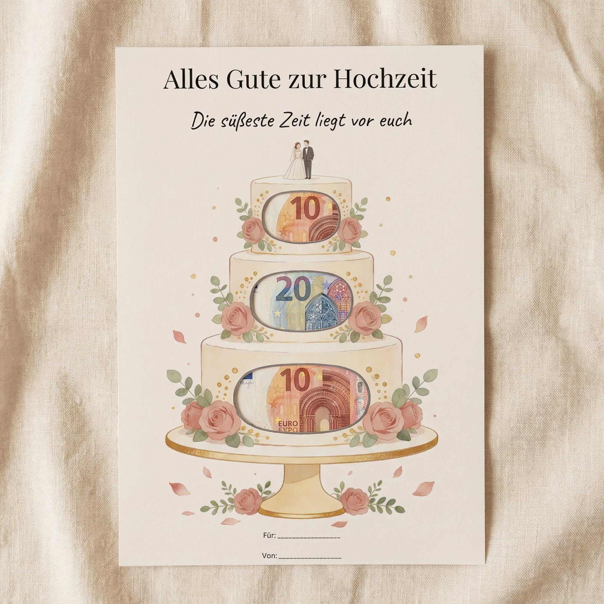 Wunscherfüller Hochzeit — Hochzeitstorte