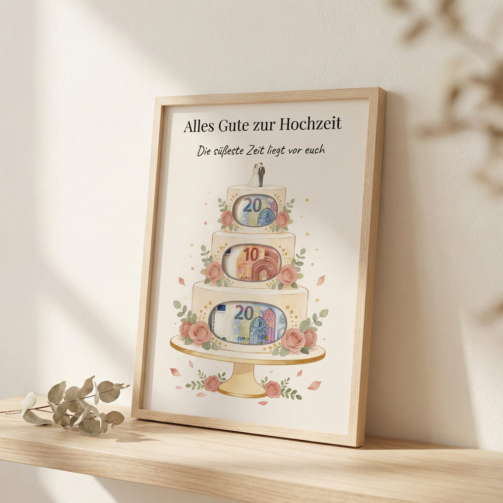 Wunscherfüller Hochzeit — Hochzeitstorte