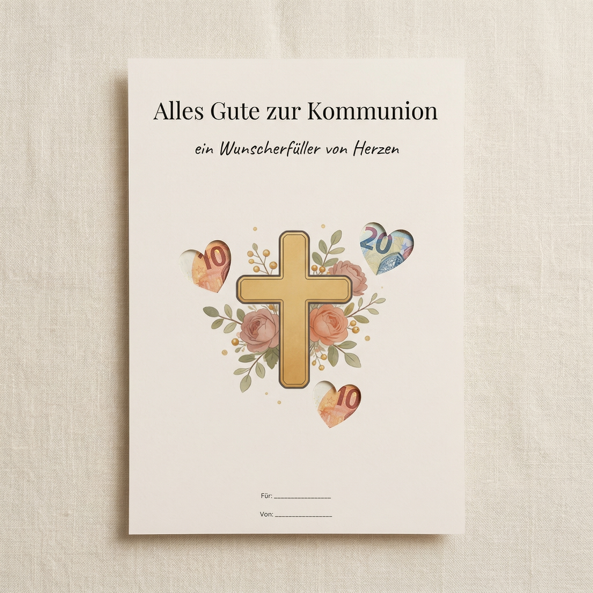 Wunscherfüller Kommunion — Kreuz