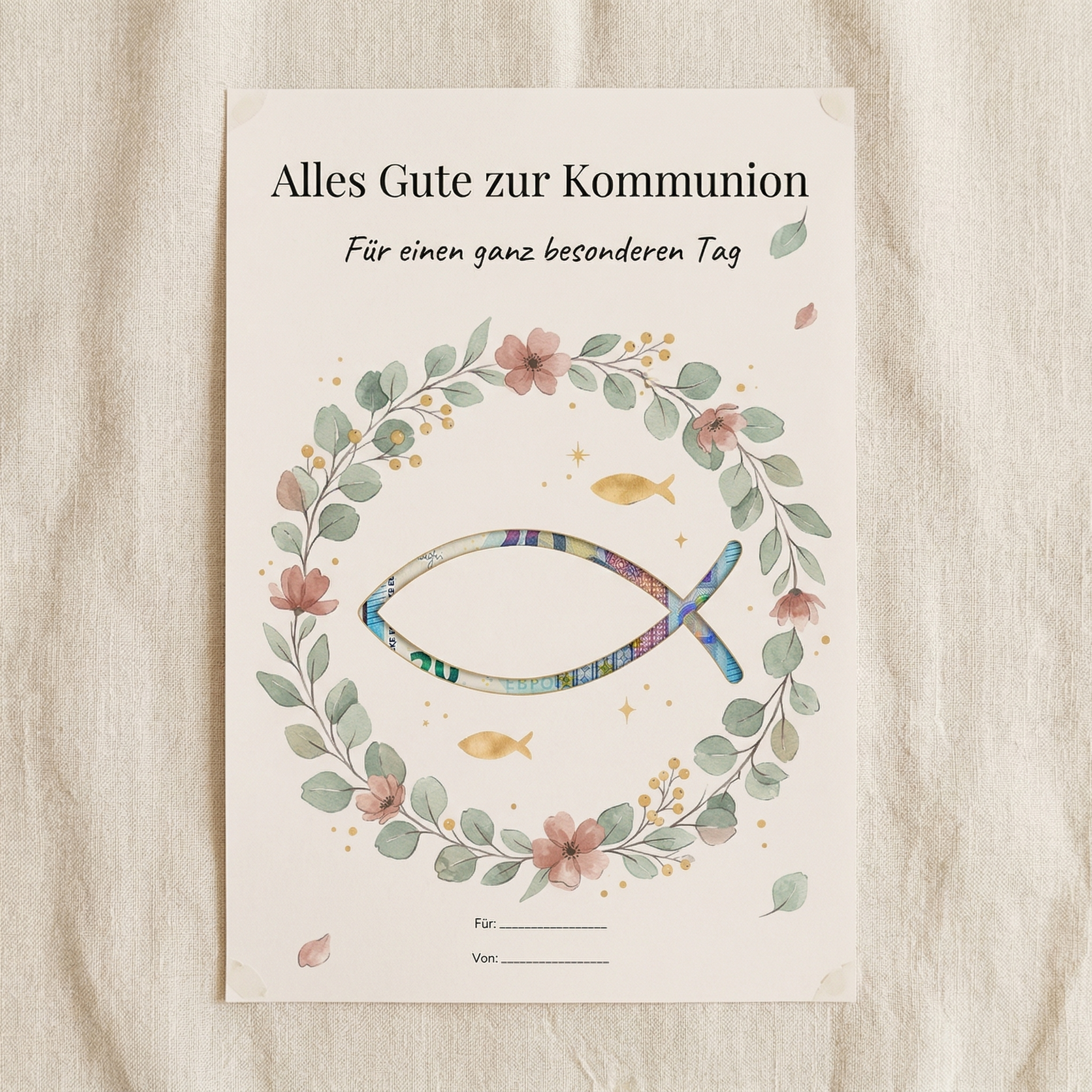 Wunscherfüller Kommunion — Fisch