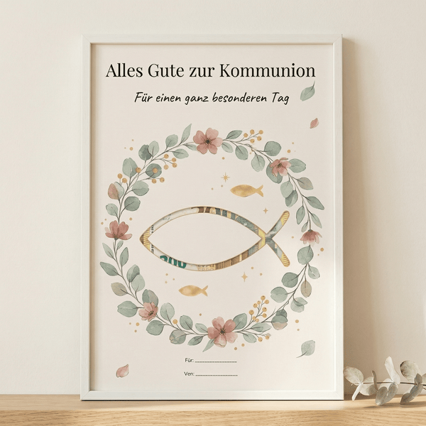 Wunscherfüller Kommunion Fisch