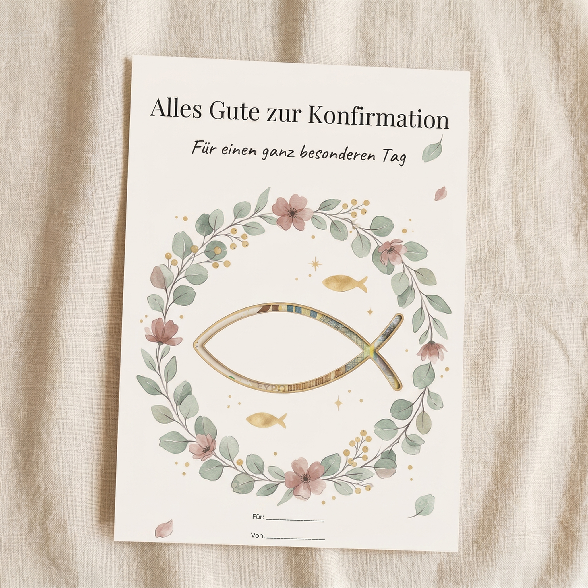 Wunscherfüller Konfirmation — Fisch