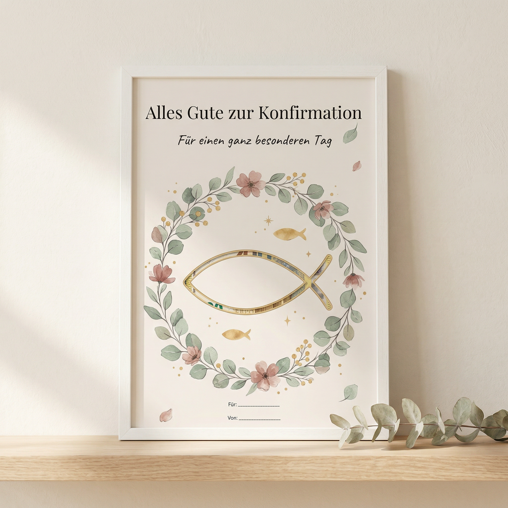 Wunscherfüller Konfirmation — Fisch