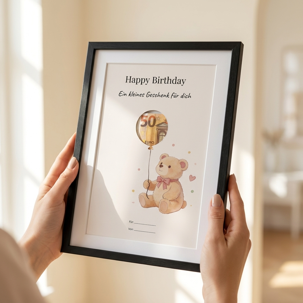 Wunscherfüller-Set Baby & erster Geburtstag — 3er Bundle Teddybär (1, 2 & 3 Ballons)